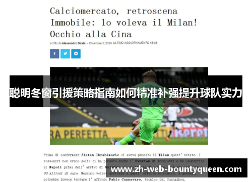 聪明冬窗引援策略指南如何精准补强提升球队实力